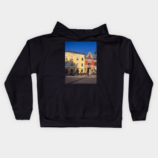 City Street Houses Oslo Norway Kids Hoodie